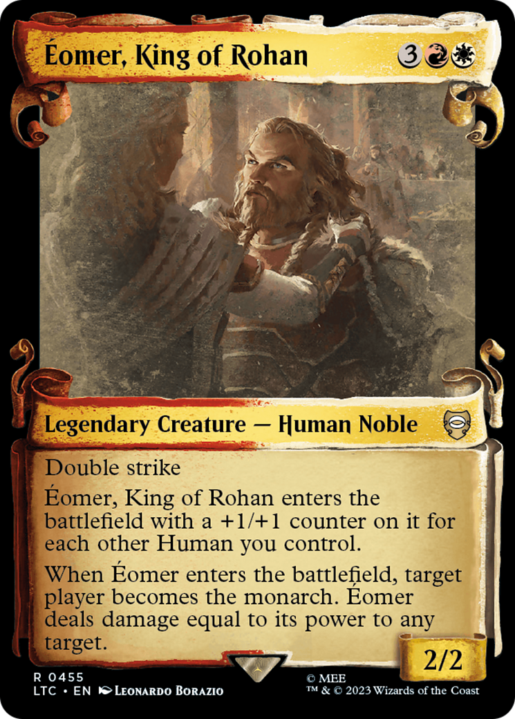 Eomer, King of Rohan [The Lord of the Rings: Tales of Middle-Earth Commander Showcase Scrolls] | GrognardGamesBatavia