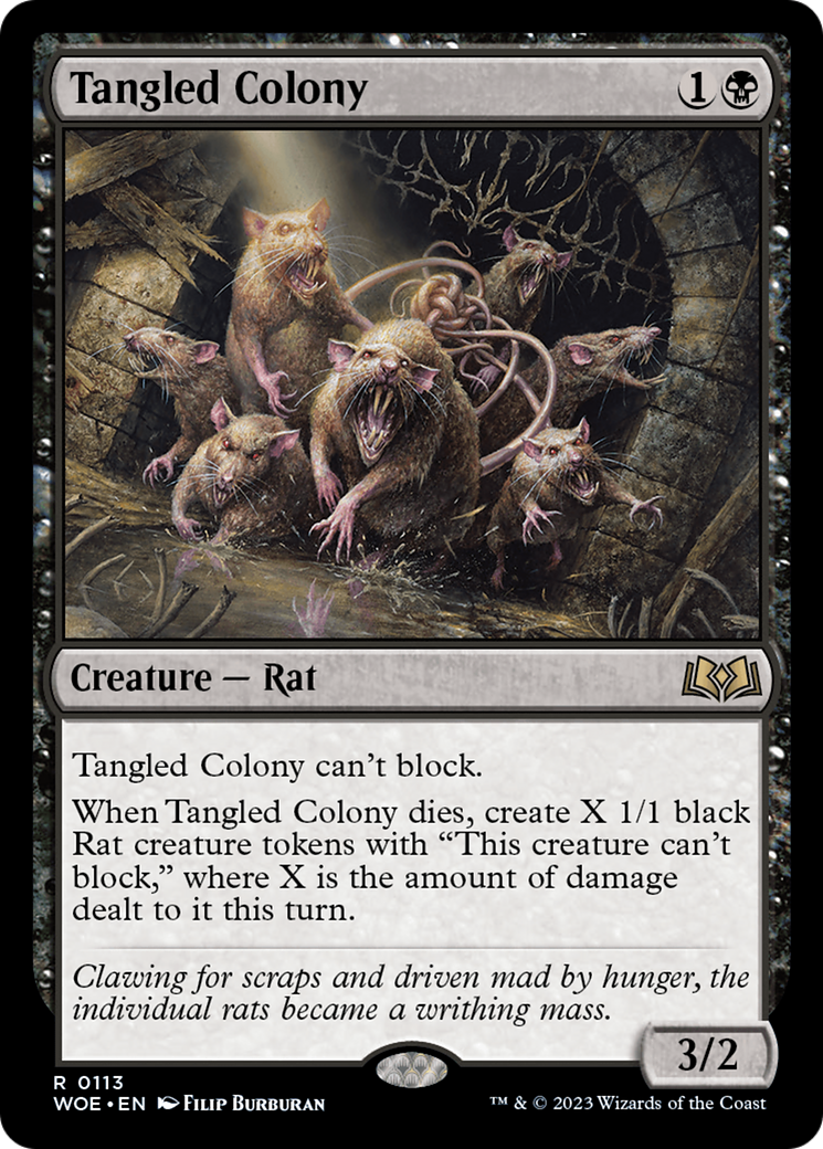 Tangled Colony [Wilds of Eldraine] | GrognardGamesBatavia