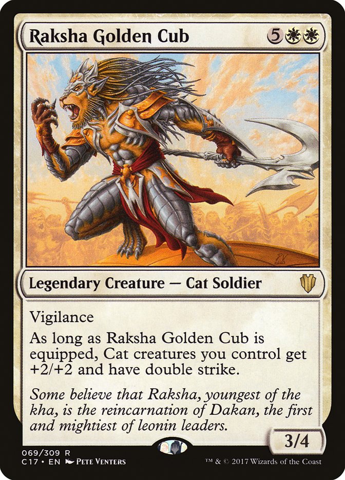 Raksha Golden Cub [Commander 2017] | GrognardGamesBatavia