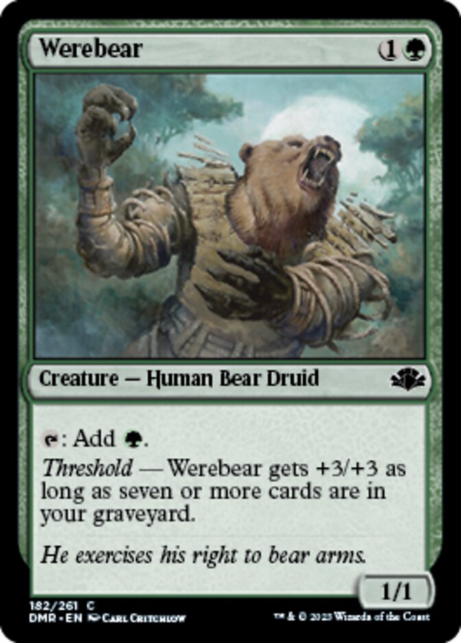 Werebear [Dominaria Remastered] | GrognardGamesBatavia