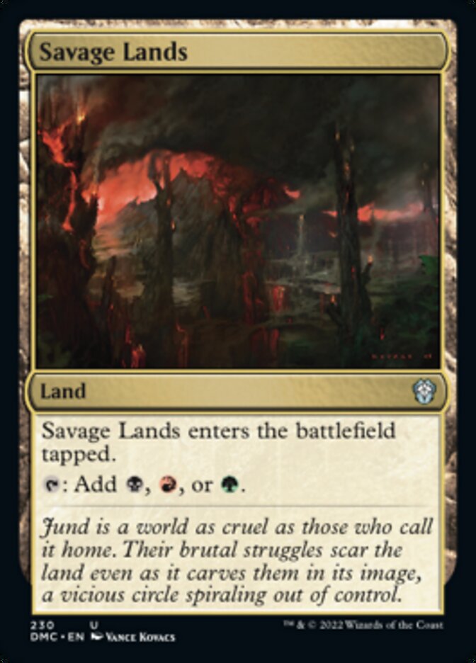 Savage Lands [Dominaria United Commander] | GrognardGamesBatavia