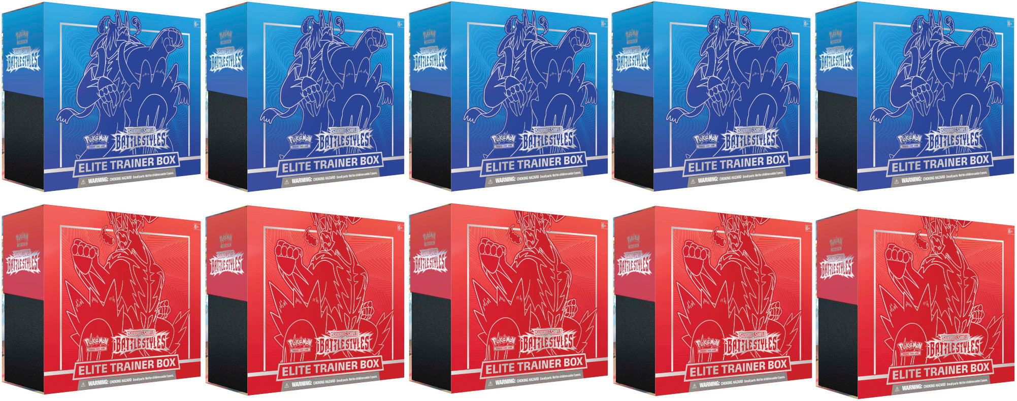 Sword & Shield: Battle Styles - Elite Trainer Box Case | GrognardGamesBatavia