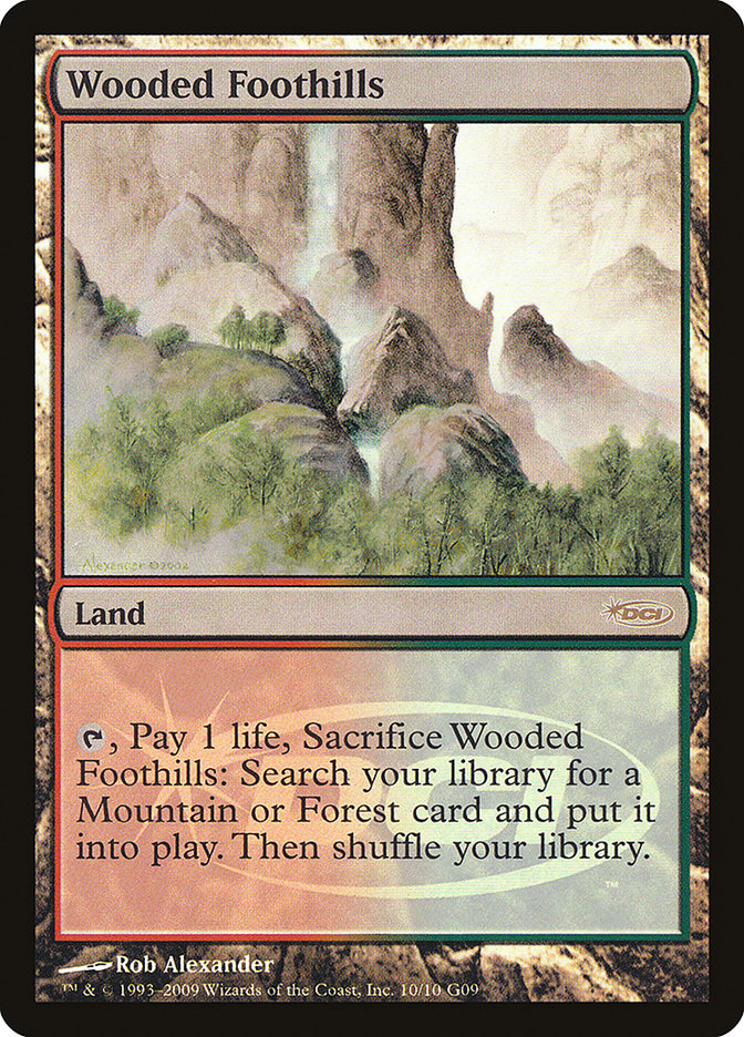 Wooded Foothills [Judge Gift Cards 2009] | GrognardGamesBatavia