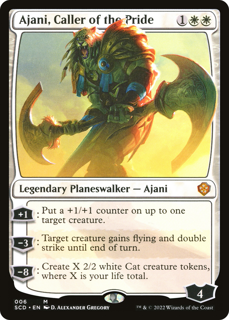 Ajani, Caller of the Pride [Starter Commander Decks] | GrognardGamesBatavia