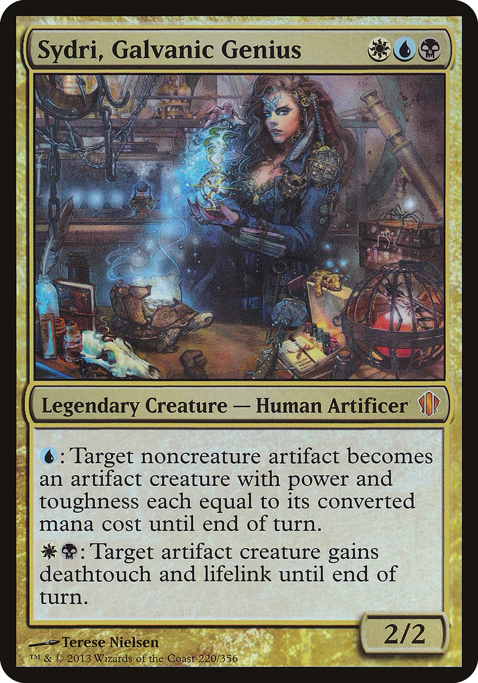 Sydri, Galvanic Genius (Oversized) [Commander 2013 Oversized] | GrognardGamesBatavia