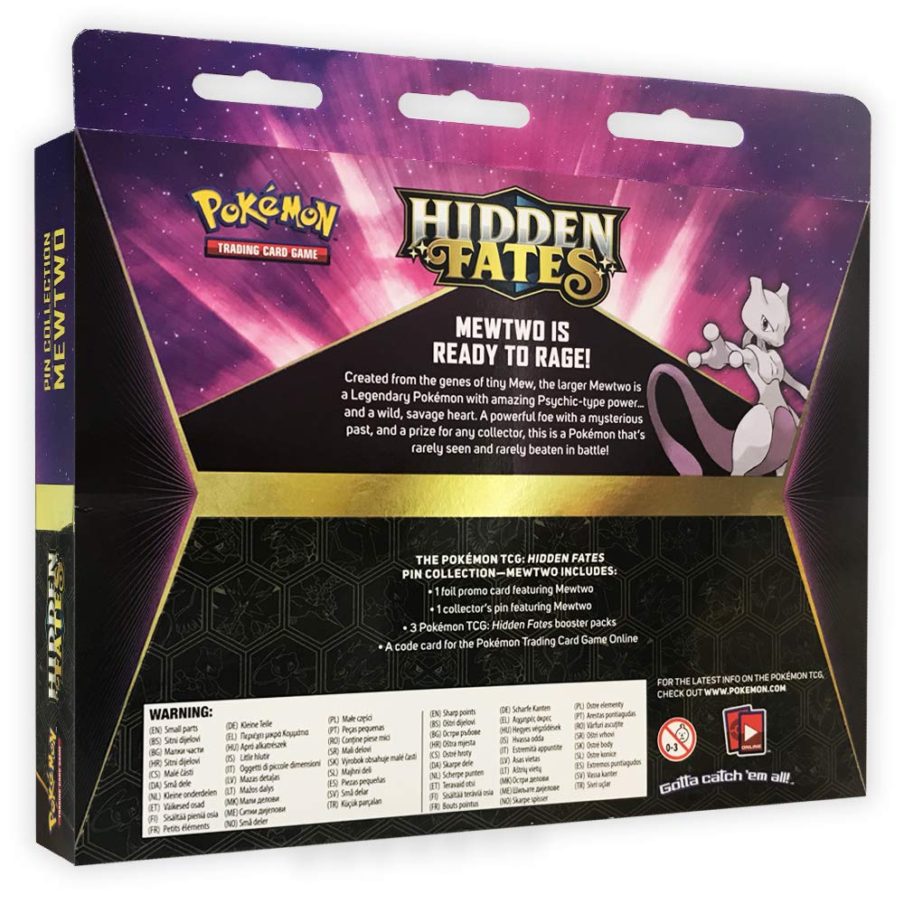 Hidden Fates - Pin Collection (Mewtwo) | GrognardGamesBatavia