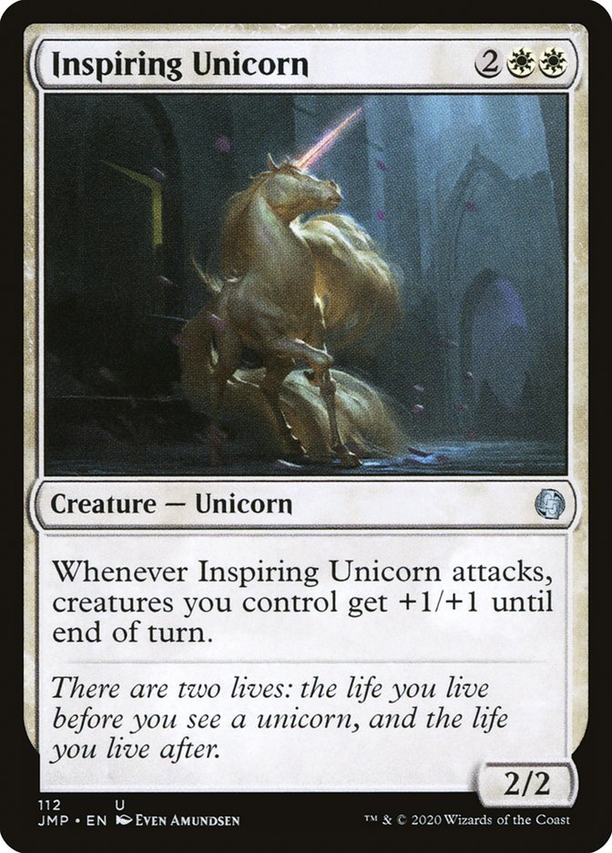 Inspiring Unicorn [Jumpstart] | GrognardGamesBatavia