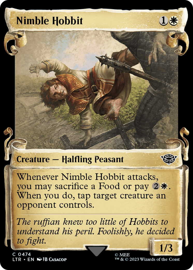 Nimble Hobbit [The Lord of the Rings: Tales of Middle-Earth Showcase Scrolls] | GrognardGamesBatavia