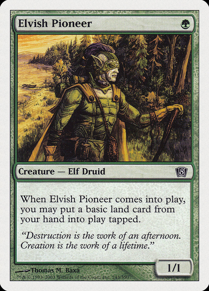 Elvish Pioneer [Eighth Edition] | GrognardGamesBatavia