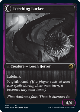 Curse of Leeches // Leeching Lurker [Innistrad: Double Feature] | GrognardGamesBatavia