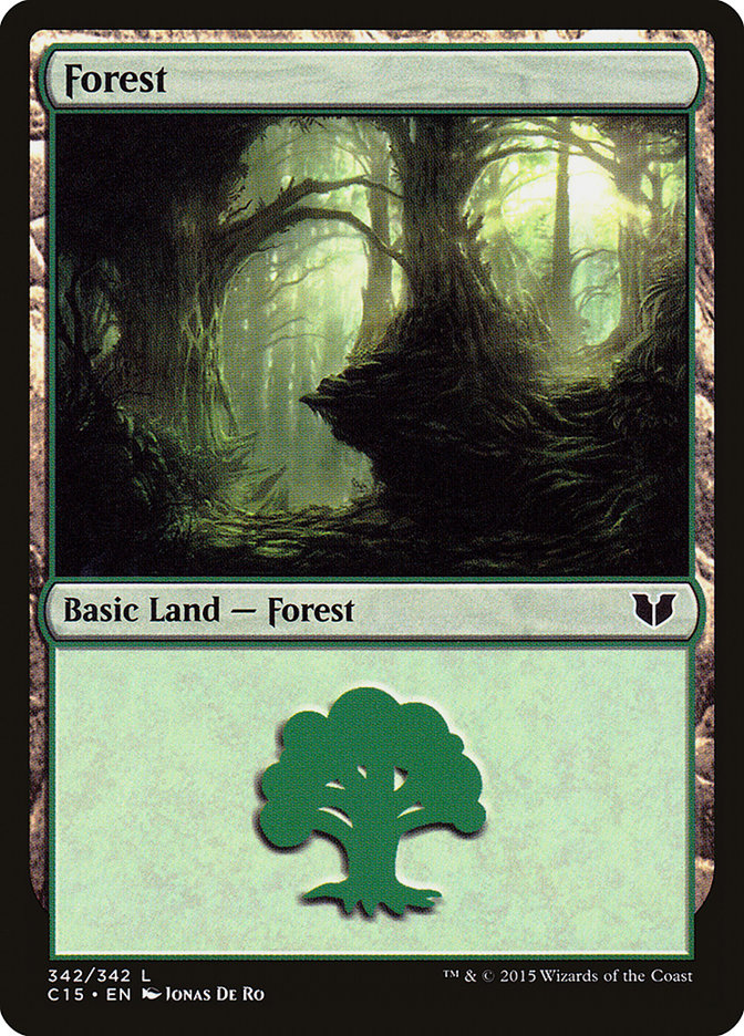 Forest (342) [Commander 2015] | GrognardGamesBatavia