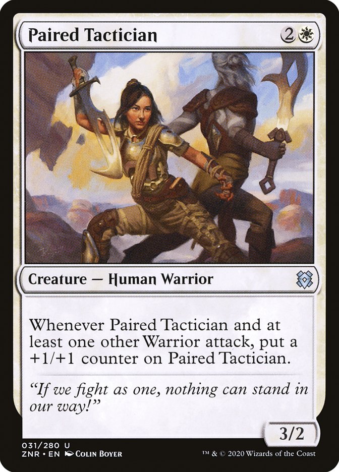 Paired Tactician [Zendikar Rising] | GrognardGamesBatavia