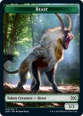 Beast // Treasure Double-Sided Token [Double Masters Tokens] | GrognardGamesBatavia