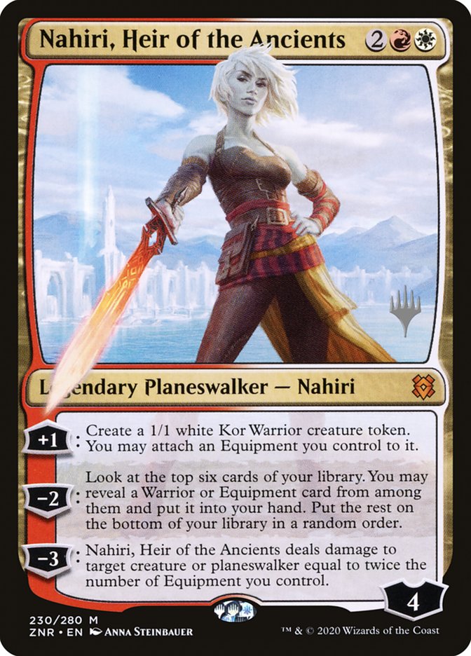 Nahiri, Heir of the Ancients (Promo Pack) [Zendikar Rising Promos] | GrognardGamesBatavia