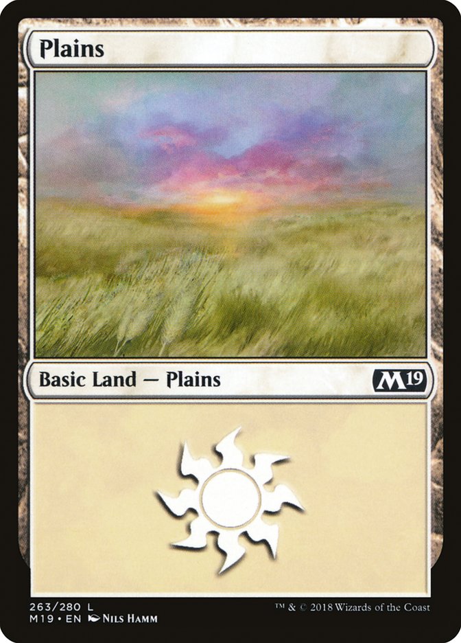 Plains (263) [Core Set 2019] | GrognardGamesBatavia