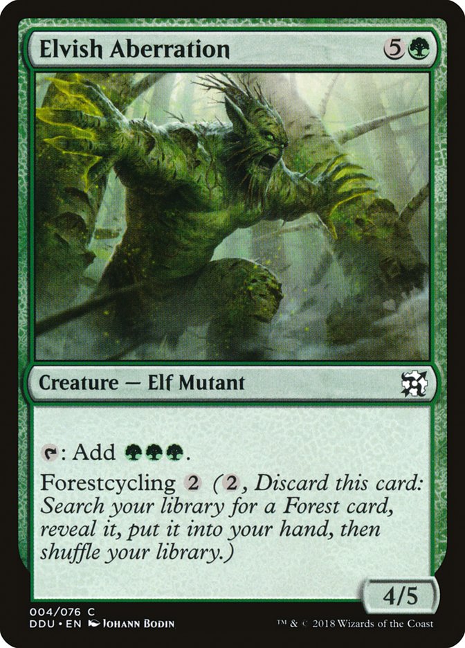 Elvish Aberration [Duel Decks: Elves vs. Inventors] | GrognardGamesBatavia