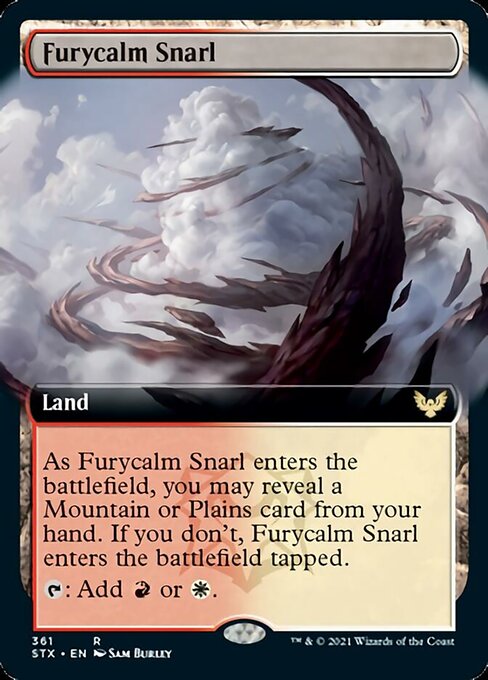 Furycalm Snarl (Extended Art) [Strixhaven: School of Mages] | GrognardGamesBatavia