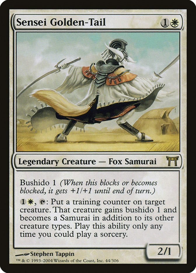 Sensei Golden-Tail [Champions of Kamigawa] | GrognardGamesBatavia