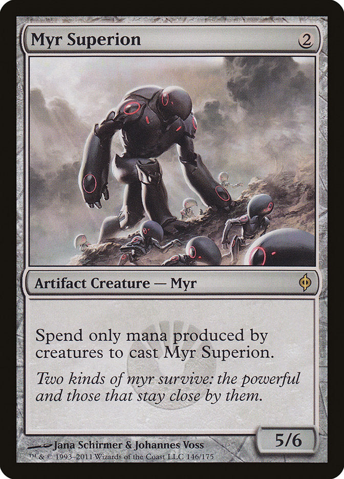 Myr Superion [New Phyrexia] | GrognardGamesBatavia