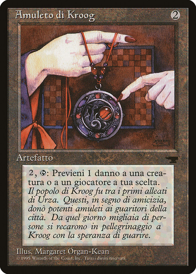 Amulet of Kroog (Italian) - "Amuleto di Kroog" [Rinascimento] | GrognardGamesBatavia