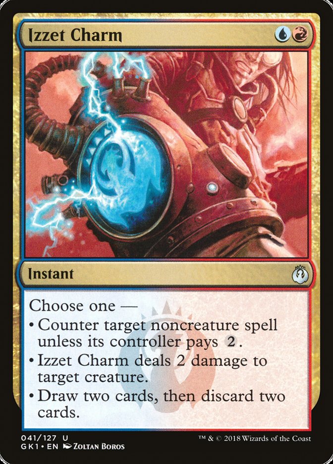 Izzet Charm [Guilds of Ravnica Guild Kit] | GrognardGamesBatavia