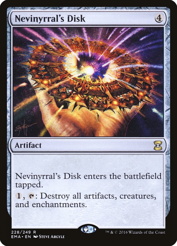 Nevinyrral's Disk [Eternal Masters] | GrognardGamesBatavia