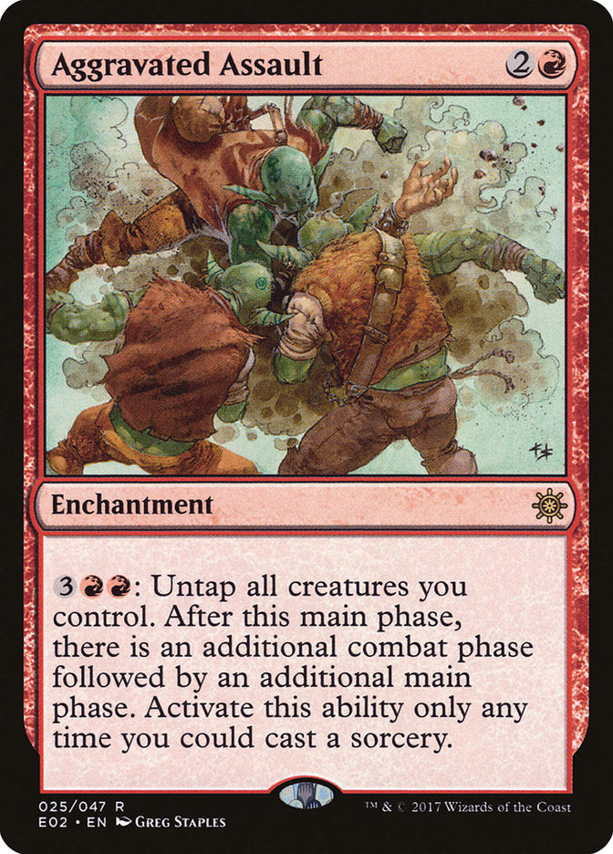 Aggravated Assault [Explorers of Ixalan] | GrognardGamesBatavia