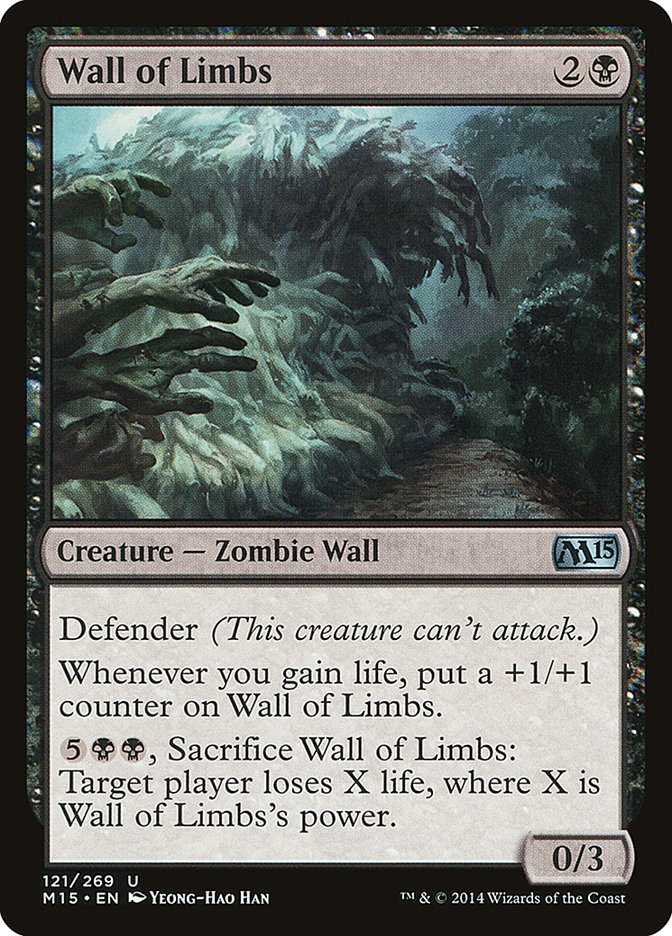 Wall of Limbs [Magic 2015] | GrognardGamesBatavia