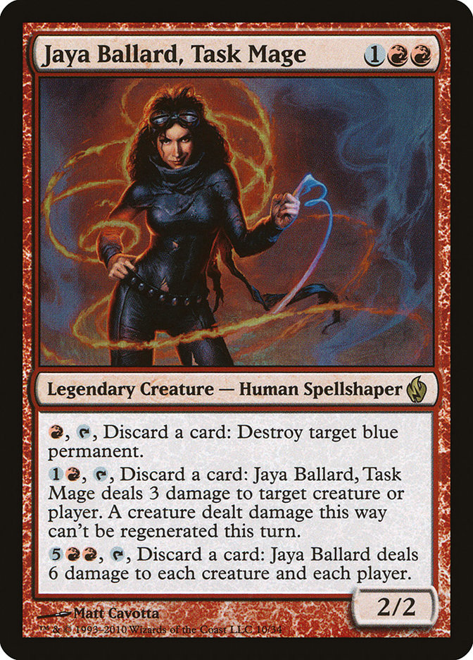 Jaya Ballard, Task Mage [Premium Deck Series: Fire and Lightning] | GrognardGamesBatavia