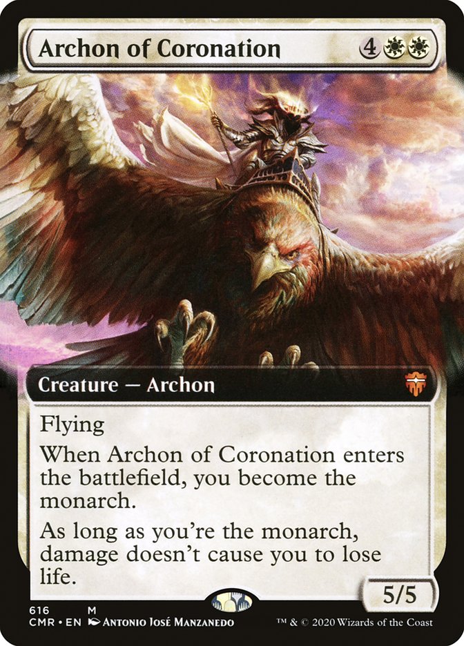 Archon of Coronation (Extended Art) [Commander Legends] | GrognardGamesBatavia