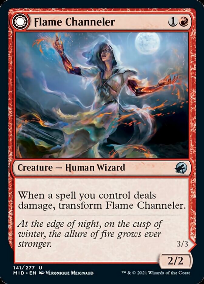 Flame Channeler // Embodiment of Flame [Innistrad: Midnight Hunt] | GrognardGamesBatavia