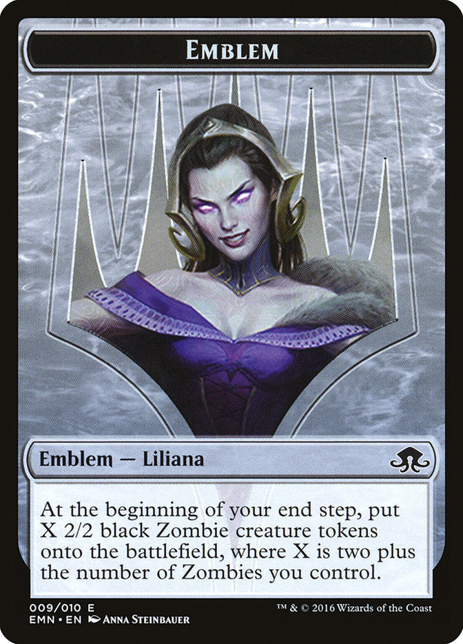 Liliana, the Last Hope Emblem [Eldritch Moon Tokens] | GrognardGamesBatavia