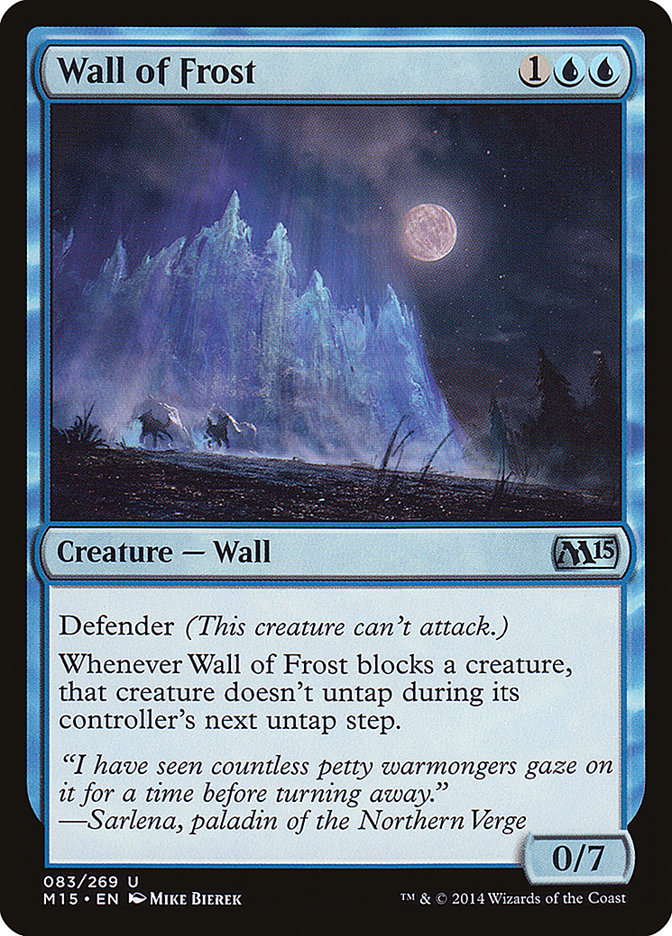 Wall of Frost [Magic 2015] | GrognardGamesBatavia