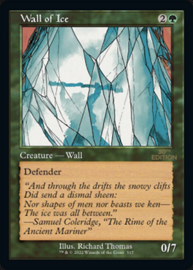 Wall of Ice (Retro) [30th Anniversary Edition] | GrognardGamesBatavia