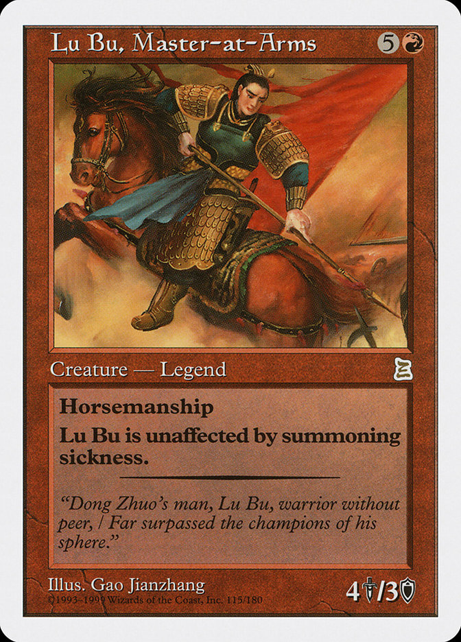 Lu Bu, Master-at-Arms [Portal Three Kingdoms] | GrognardGamesBatavia