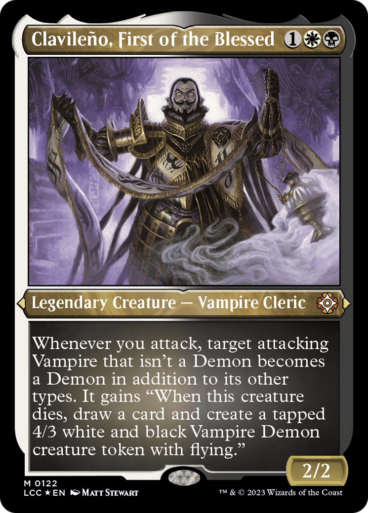 Clavileno, First of the Blessed (Display Commander) [The Lost Caverns of Ixalan Commander] | GrognardGamesBatavia