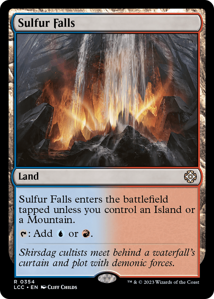 Sulfur Falls [The Lost Caverns of Ixalan Commander] | GrognardGamesBatavia