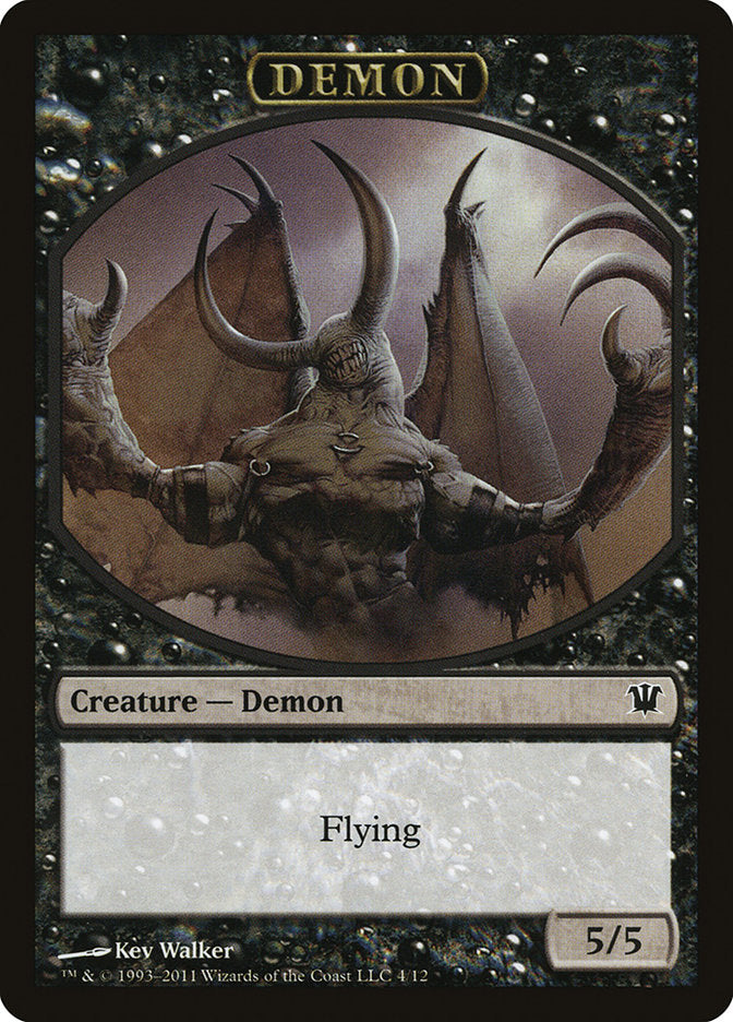 Demon Token [Innistrad Tokens] | GrognardGamesBatavia