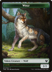 Satyr // Wolf Double-Sided Token [Theros Beyond Death Tokens] | GrognardGamesBatavia