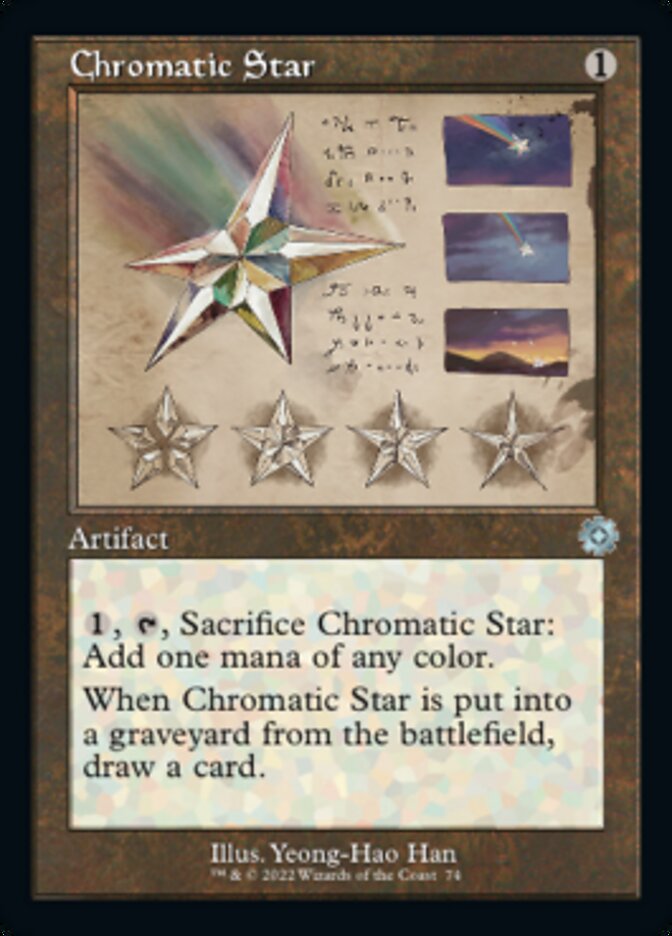 Chromatic Star (Retro Schematic) [The Brothers' War Retro Artifacts] | GrognardGamesBatavia