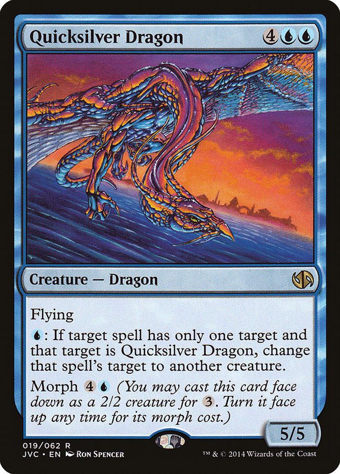 Quicksilver Dragon [Duel Decks Anthology] | GrognardGamesBatavia