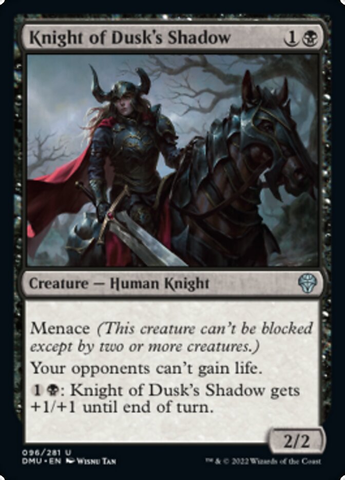 Knight of Dusk's Shadow [Dominaria United] | GrognardGamesBatavia