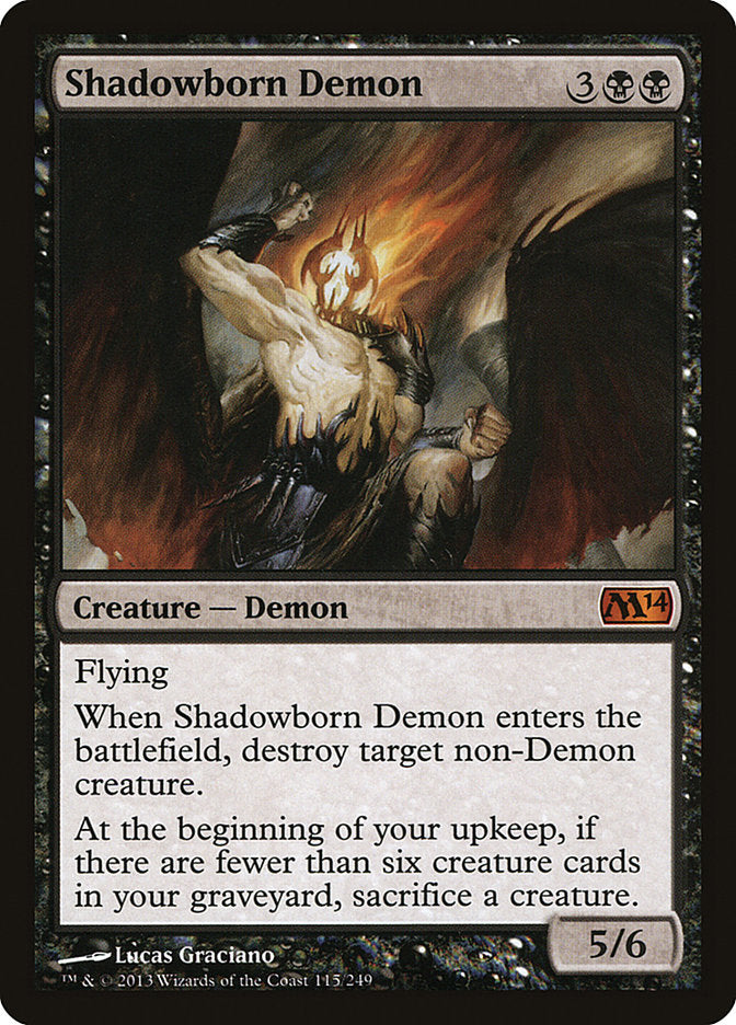 Shadowborn Demon [Magic 2014] | GrognardGamesBatavia