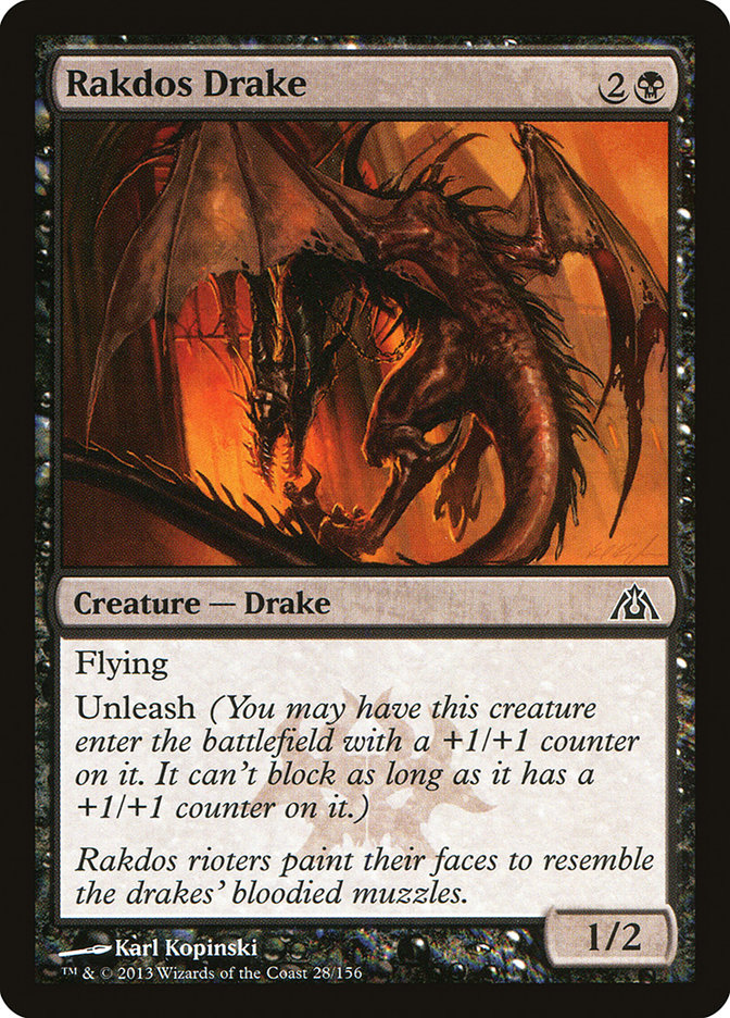 Rakdos Drake [Dragon's Maze] | GrognardGamesBatavia