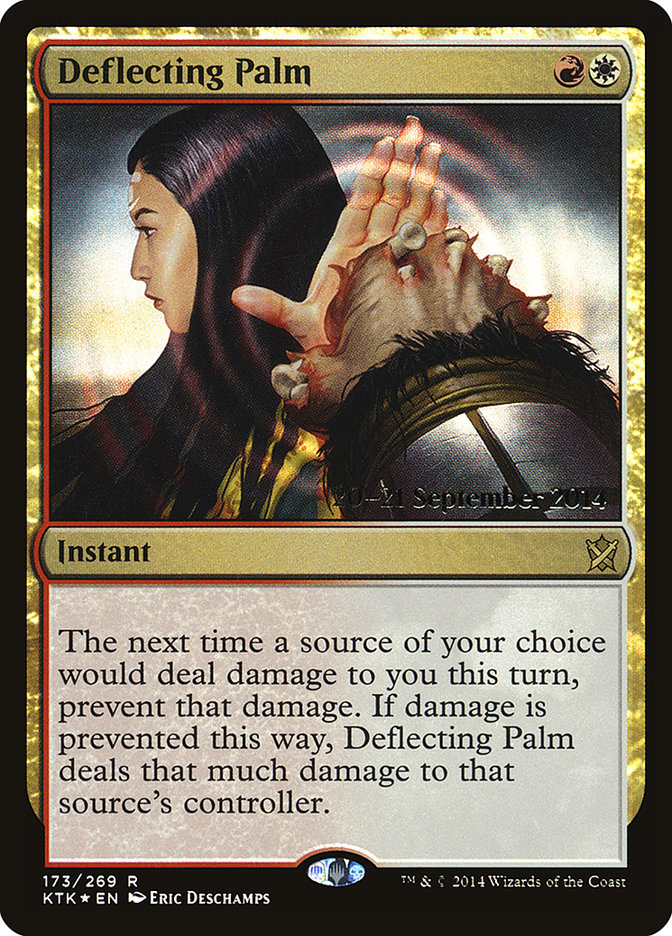 Deflecting Palm [Khans of Tarkir Prerelease Promos] | GrognardGamesBatavia