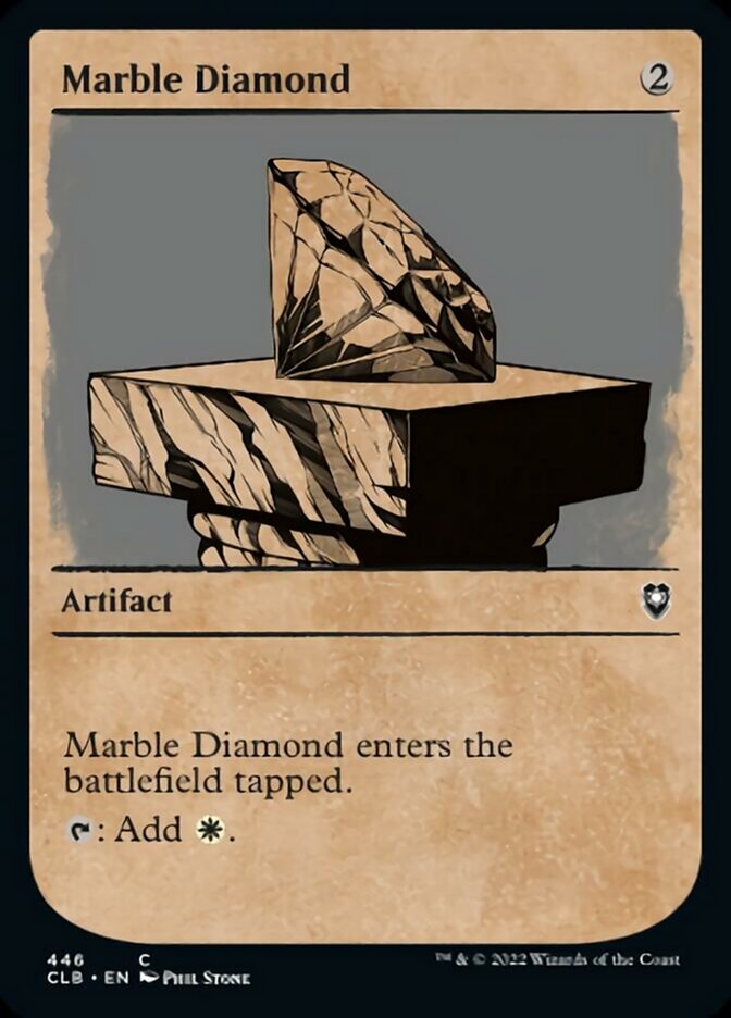 Marble Diamond (Showcase) [Commander Legends: Battle for Baldur's Gate] | GrognardGamesBatavia