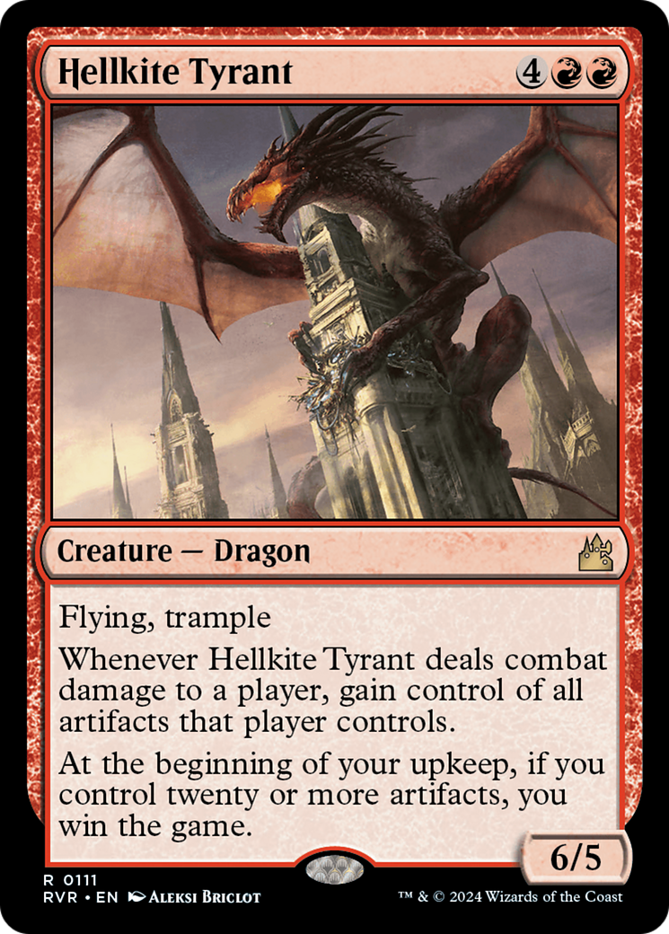 Hellkite Tyrant [Ravnica Remastered] | GrognardGamesBatavia