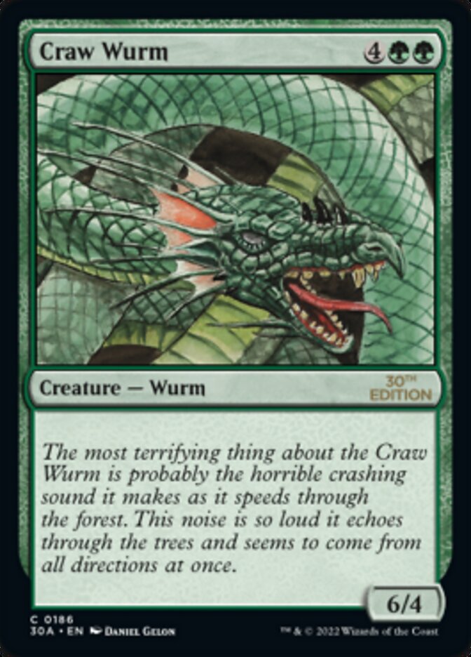 Craw Wurm [30th Anniversary Edition] | GrognardGamesBatavia