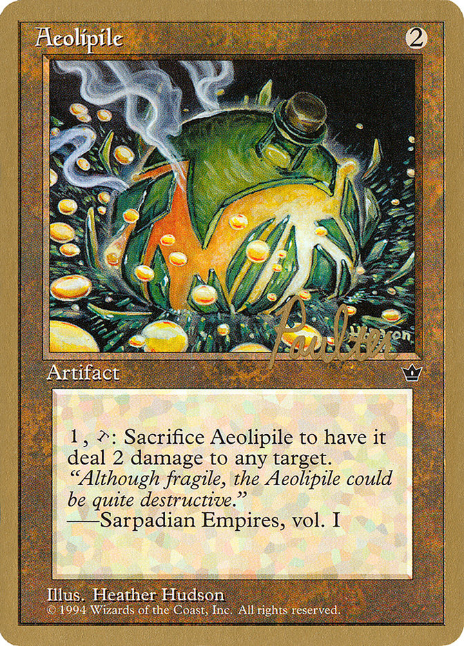 Aeolipile (Preston Poulter) [Pro Tour Collector Set] | GrognardGamesBatavia