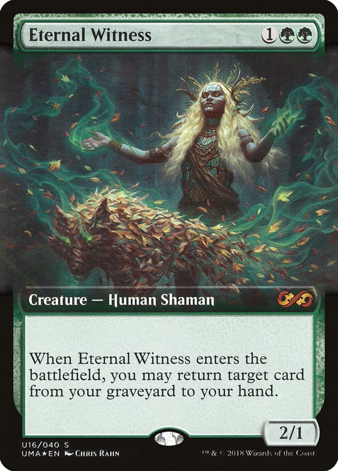 Eternal Witness (Topper) [Ultimate Masters Box Topper] | GrognardGamesBatavia